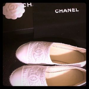 Stunning Spring 2017 Chanel espadrilles